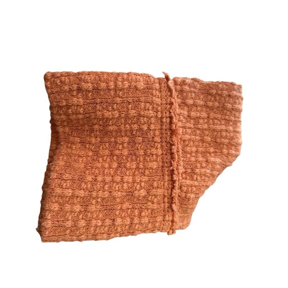 Cardigan Sweater XL Distressed Raw Edge LS Cotton Two by Vince Camuto Salmon - Picture 4 of 10